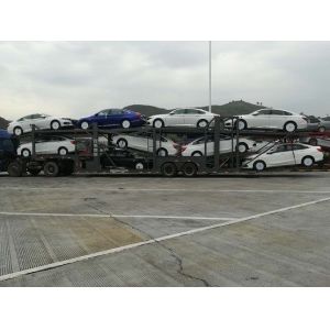 Customization BPW Axle 2 Axle Transport Truck Semi Trailer 2 Layer Car Transport