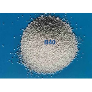 Wholesale Iron Free Zirconia Beads Abrasive Media Blasting B40 250 - 425 μM For Metal Surface Finish from china suppliers