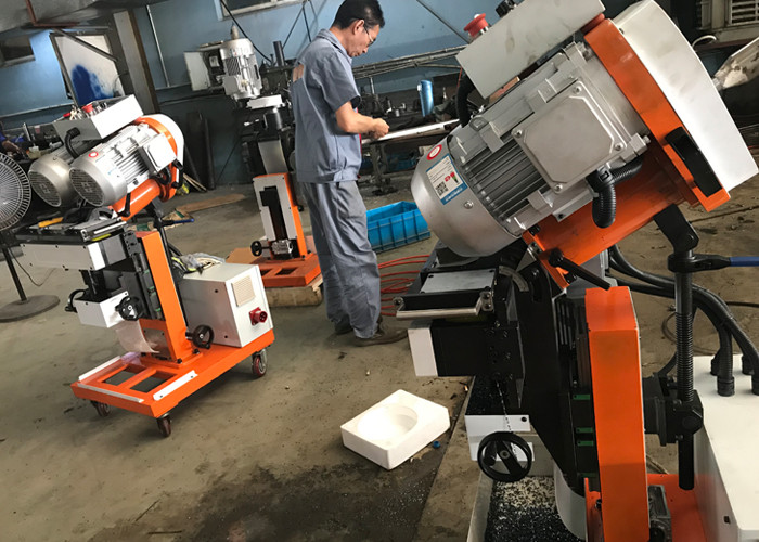 Wholesale Simple Cold Working Plate Edge Milling Machine 0° - 60° Adjustable Slope Angle from china suppliers