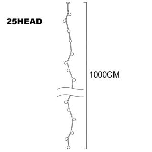 Creative Tree Branch Chandelier Villa Staircase Ceiling Glass Ball Chandelier