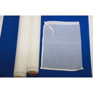 Plain / Twill Weave Filter Mesh Fabric , 30 Micron Polyester Nylon Mesh Fabric