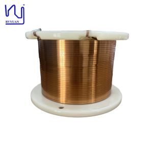 Wholesale 0.3x3.0mm UEW180 Rectangular Flat Enameled Copper Wire Winding Coils from china suppliers