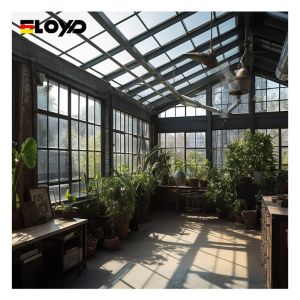 China Lowe Tempered Aluminium Glass Enclosed Sunrooms Retractable Freestanding on sale