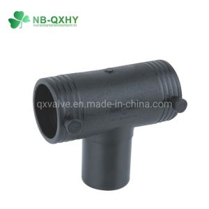 Round Head Code Black Electrofusion HDPE 90 Degree Elbow SDR11 for Plumbing