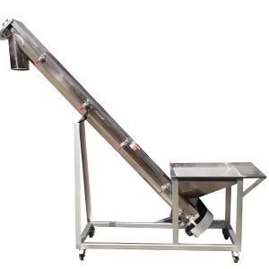 U-shaped Automatic Feeding Single-axis Spiral Conveyor For Chemical Powders Made