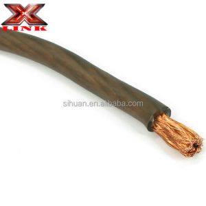 Soft PVC Jacket Low Voltage Cars 0 2 4 6 8 AWG Gauge Insulation Material PVC Car