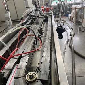 High Speed Double Wall Corrugated Pipe Machine with Water Cooling and Fan