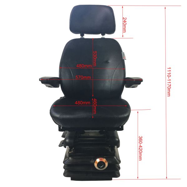 Customized Underground Loader Seats Gantry Construction Equipment Seats