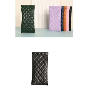 hot selling sunglasses bag with elastic closer for large size sunglasses with