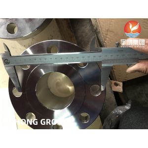 ASTM A182 F51 Duplex Steel Forged Weldneck Flange RF B16.5 For Oil And Gas