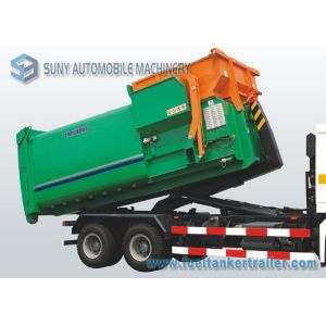 10m3 Mobile Refuse Compactor Station With PLC Control System