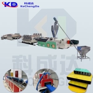 Foaming PE Hdpe Extruder Machine 650kg/H Plastic Board Extruder Ocean Marine