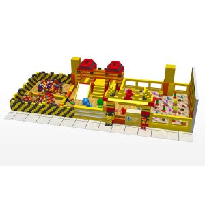 Building Blocks and Sand Pool Kids Sand Play Equipment for Indoor Playgrounds