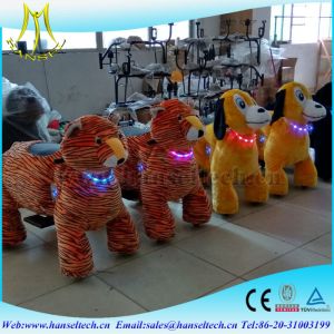 Wholesale Hansel best selling battery coin operation game amusement park children moving stuffed animal scooter ride electric from china suppliers