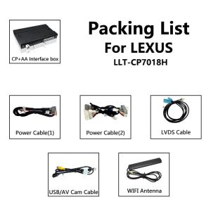 Wireless CP AA Android Auto Carplay Interface for Lexus LX 450d 570 570s VDJ200
