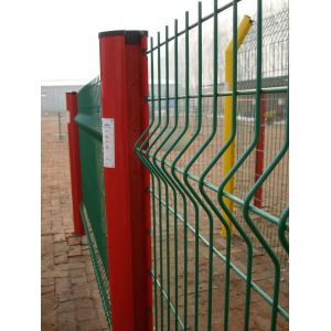 2.5 m * 2.0 m Wire Mesh Fence Security PVC Coated Galvanized For Australia