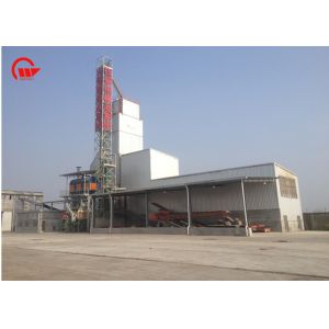 Large Automatic Rice Mill Plant For Drying Wet Rice , High Drying Rate Batch