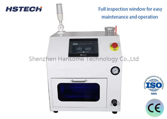 SMT Cleaning Equipment D.I Water/Compressor Air/Max Clean 30pcs Touch Screen