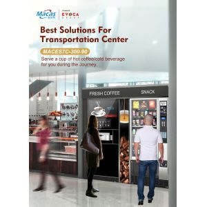 Macas Fully Automatic Freshly Ground Cabinet Coffee Machine with Multi