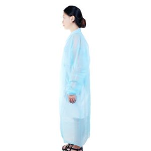 CE0197 Practical SMS Isolation Gown , Harmless Disposable Protective Coverall