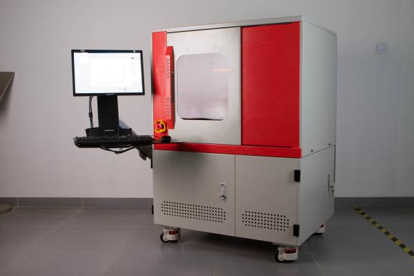 Quality 4 Axis Control CCD Machine Vision Laser Marking Machine With Automatic Position for sale