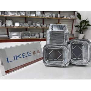 High Speed 3 Cavities Aluminium Foil Food Container Making Machine