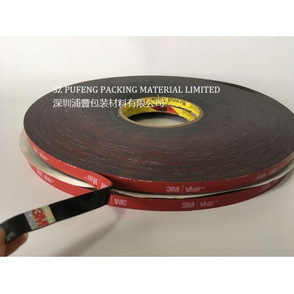 Quality VHB 5925 0.64mm 3M Double Sided Acrylic Foam Tape Irregular Surface Mounting for sale