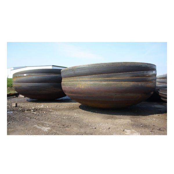 Quality 304 Stainless Steel Customized Welding Connection 8 Inch Pipe Cap with Conical Head for sale