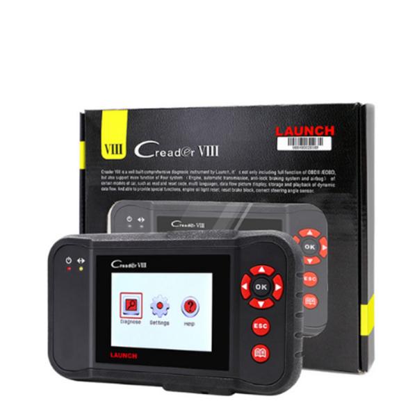 Quality LAUNCH Creader viii obd2 code reader diagnostic Scanner test Engine Transmission ABS Airbag Update via LAUNCH official w for sale