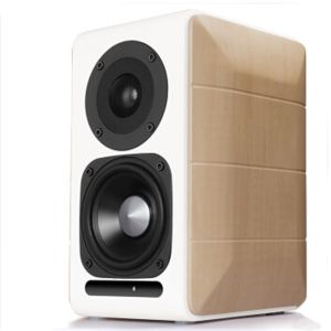 40W Vofull Bookshelf HiFi Speakers with Two-Way Audio Crossover
