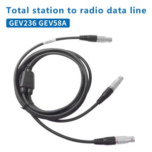 Y-shaped Data Power Cable 8-PIN For GEV236 GEV58A Wireless Radio Connection To