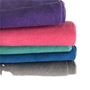 Polyester Nylon Double Side Brushed Quick Dry Cleaning Cloth Suede Fabric for