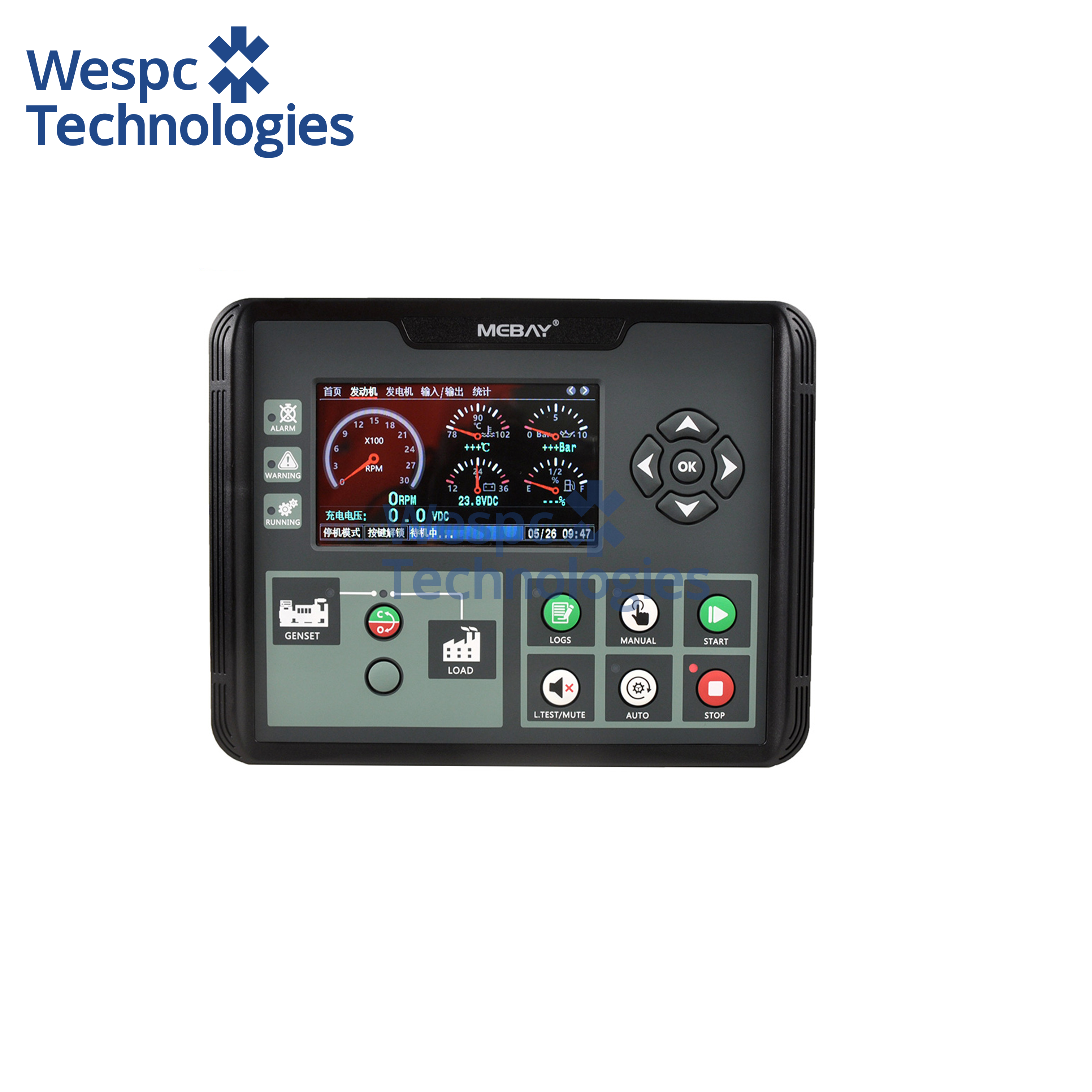 WESPC Original DC70MR Digital Low Temperature Generator Controller Control