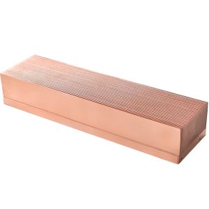 China 6063 T5 Copper Skived Fin Heat Sink Anti Oxidation Passivation on sale