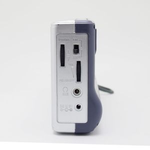 Pointer digital desktop AM FM radio with band switch and earphone jcak