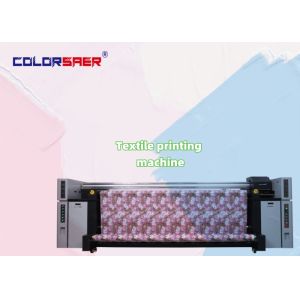 High Resolution Large Format Digital Inkjet Printer Direct To Textile