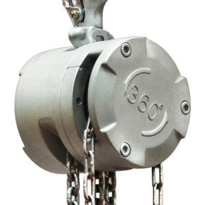 JTVX Aluminium Chain Hoist Lightweight 0.25T 360° Rotating