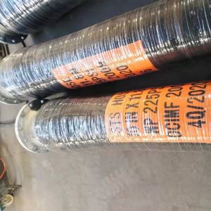 OCIMF Standard STS Hose 15Bar Natural Rubber Oil Resistant Black Color ANSI150