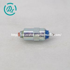 EexcavaStart 7185-900W Fuel Shutoff Injection Solenoid for Excavator Engine