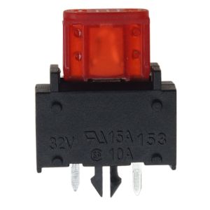 AMPFORT Nylon Housed PCB Mount Fuse Holder 153 15A 32V For Mini Auto Blade Fuse