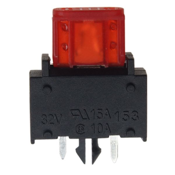 AMPFORT Nylon Housed PCB Mount Fuse Holder 153 15A 32V For Mini Auto Blade Fuse