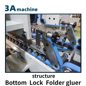 800AG-2 Automatic Bottom Lock Folder Gluer with Speed Flexo-Printer-Folder-Gluer