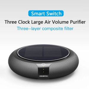 Homefish Car Air Purifier Negative Ion Generator 1200mAh OEM ODM