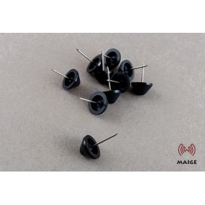 Garments Alarm Hard Tag Pin , Conical Head Rfid Pin Corrosion Resistance