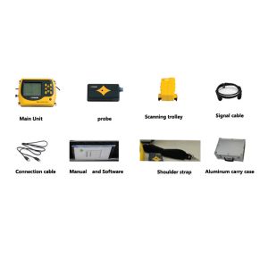 Rebar Detection Equipment , Concrete Rebar Locator RS-232 Output