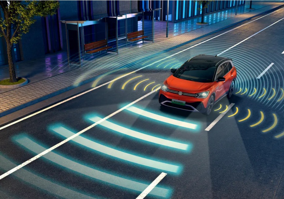 2024 VW ID-6 Crozz Pure Version Electric Car Product with Automatic Air Conditioner