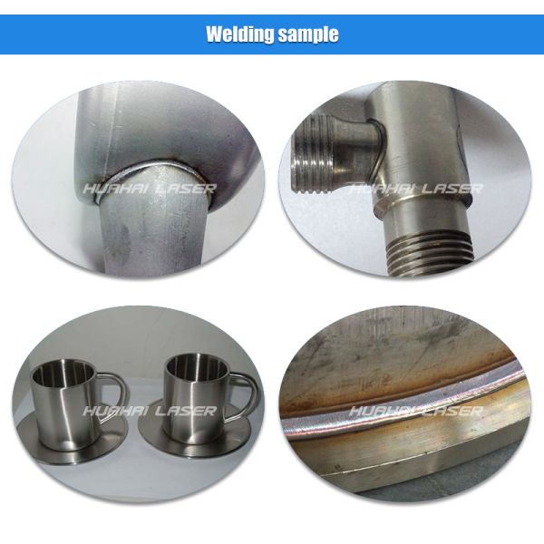 No Consumable Handheld Laser Welder Fiber Laser Source Low Power Consumption