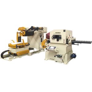 Buy cheap 2.0KW 380V 50Hz Mitsubishi PLC Coil Feeder Straightener / Vibrator Coil Feeder from wholesalers