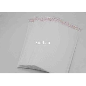 White Poly Shipping Bubble Mailers Customer Size With Moisture Resistance