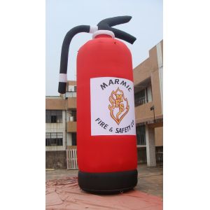 commerical inflatable promotion fire extinguisher model with CE blower